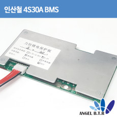 리튬이온인산철배터리 BMS 12.8V30A  4S 30A 4S30A 보호회로 셀밸런스 