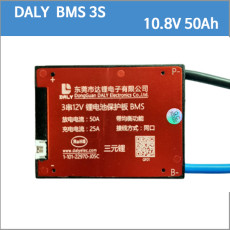 DALY 리튬이온 배터리 BMS 3S 50Ah 3S50Ah 10.8V 11.1V 12.6V 12.8v 12v BMS 보호회로