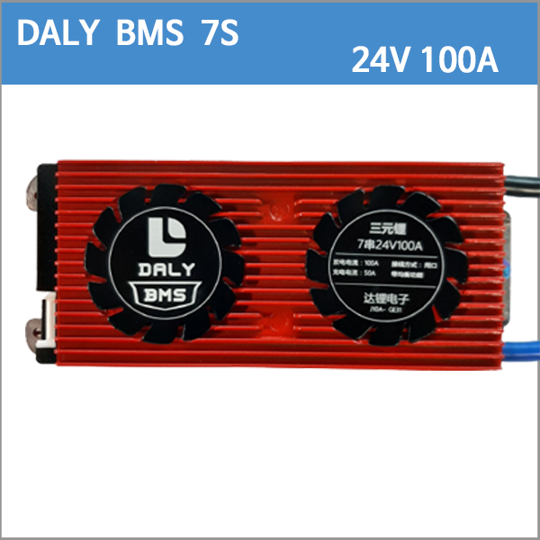 DALY 리튬이온 배터리 BMS 7S 100A 7S100Ah 24V100A/24V 100A/29.4V100A/29.4V 100A  BMS 보호회로