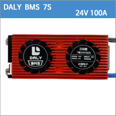 DALY 리튬이온 배터리 BMS 7S 100A 7S100Ah 24V100A/24V 100A/29.4V100A/29.4V 100A  BMS 보호회로