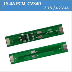 [보호회로]CV340 1S4A/1S 4A/3.7V 4.2V 4A 리튬이온배터리 PCM/BMS 보호회로(3번)