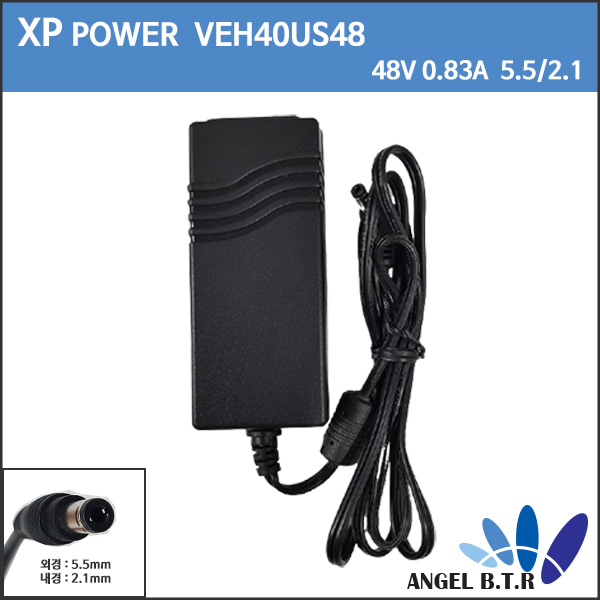 [중고] [XP power] VEH40US48 -XA0510A 48V 0.83A/48V0.83A NVR cctv 아답타/어뎁터