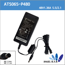 [ATS]ATS065-P480 48V1.36A /Hikvision MOSO MSP-Z1360IC48.0-65W 48V 1.36A 65W 5.5/1.7/ 비디오 POE 용SMPS호환 아답타