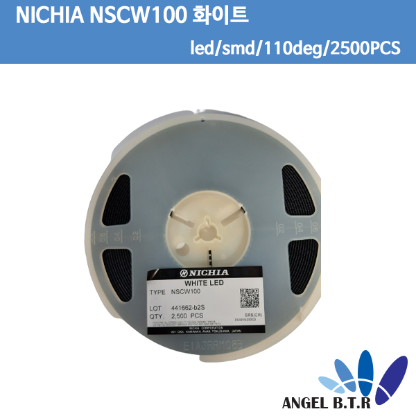[LED조명]니치아 NICHIA NSCW100 화이트 LED 다이오드/SMT/20mA/  2500PCS